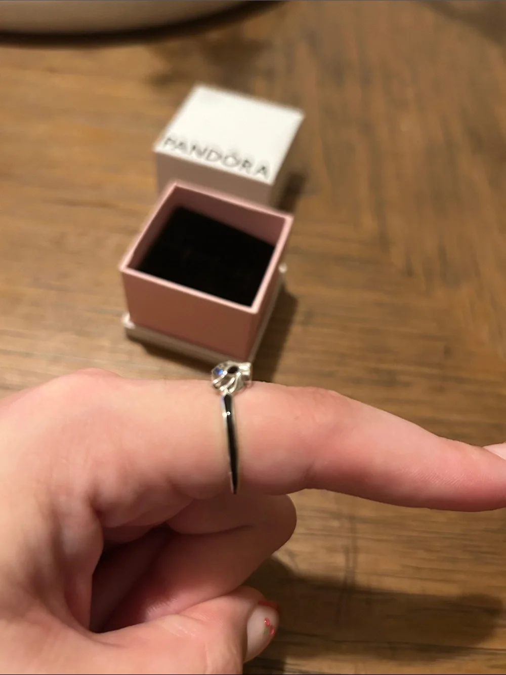 Disney x Pandora Black Panther Ring Size 9